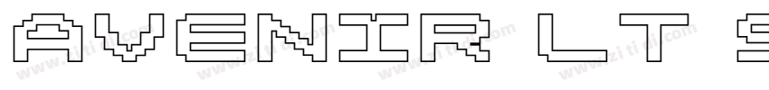 AVENIR LT STD 55字体转换